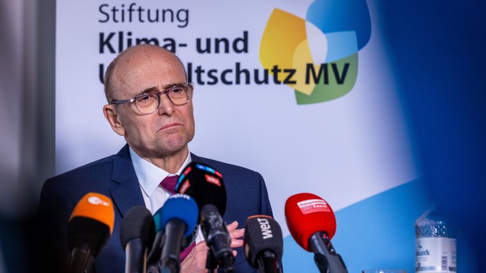 Stiftung zugunsten Gazprom-Pipeline: Sozialdemokrat Sellering will die Klimaschutzstiftung Mecklenburg-Vorpommern weiterführen. Er ist ihr Vorsitzender.