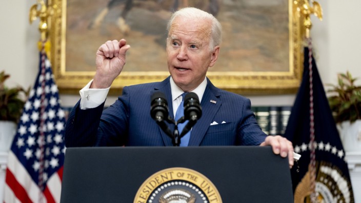 USA: US-Präsident Joe Biden hat am Donnerstag ein weiteres, gigantisches Hilfspaket für die Ukraine angekündigt.