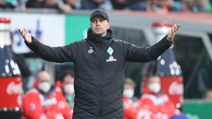Werder Bremen in der 2. Liga: Bremens Coach Ole Werner verpasste einst schon mit Holstein Kiel nur knapp den Aufstieg.
