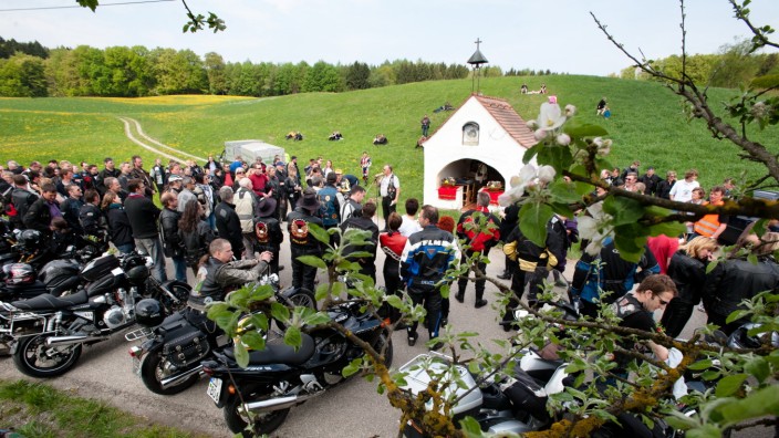 Motorrad-Event: Im Idyll bei Halbing treffen sich normalerweise Biker aus ganz Oberbayern. Dieses Jahr fällt das Event allerdings schon wieder aus.