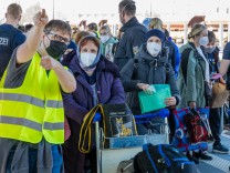 Ukraine-Krieg - Einreisen von Flüchtlingen nach Deutschland