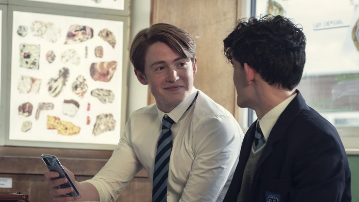 Fünf Favoriten der Woche: Aufgeregt: Nick (Kit Connor, links) und Charlie (Joe Locke) in "Heartstopper".