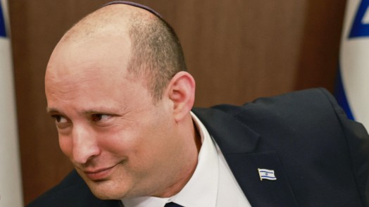 Israel: Sie hatten sich die Rollen bisher aufgeteilt: Außenminister Yair Lapid ( li.) verurteilte Putins Krieg gegen die Ukraine, Premier Naftali Bennett hielt sich zurück.