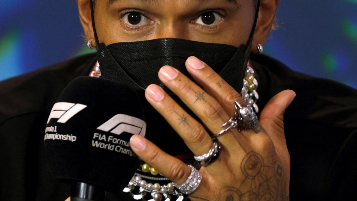 Lewis Hamilton in Miami: Eight Rings, Three Watches and a Necklace – Sport