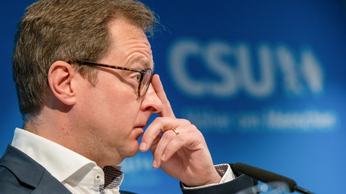 Politik in Bayern: Der neuernannte CSU-Generalsekretär Martin Huber.