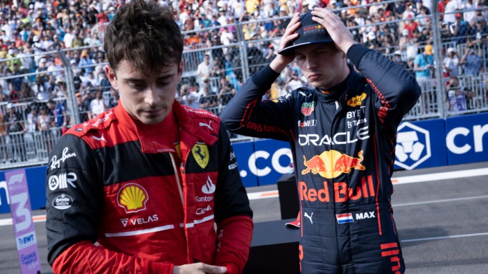 Formel 1 in Miami: Wie werden sie die schwierige Strecke meistern? Charles Leclerc (links) und Max Verstappen.