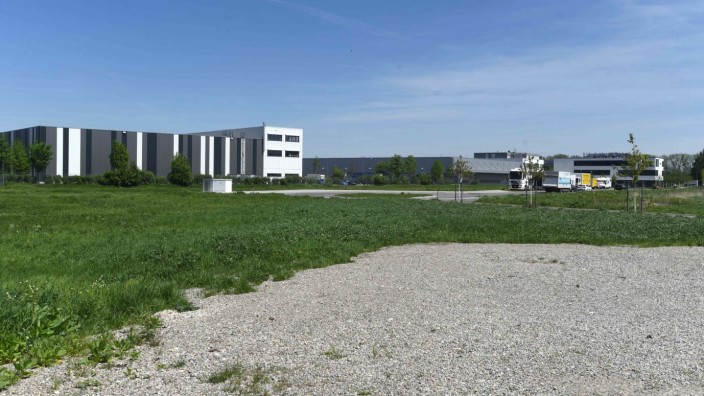 Bodenpolitik: Auch im Gewerbegebiet Dachau-Ost sind noch unbebaute Flächen. Doch diese sind vom neuen Beschluss nicht mehr betroffen.