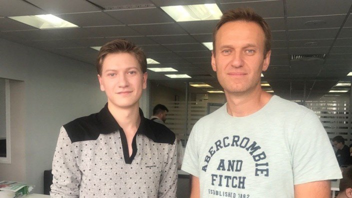Ukraine-Krieg: Alexej Schwarz arbeitete in Sibirien für die Anti-Korruptions-Stiftung von Alexej Nawalny und traf ihn 2019 in seinem Moskauer Büro.