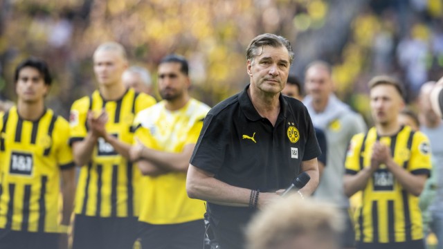 Hertha BSC: For outgoing sporting director Michael Zorc it was a tearful farewell to Dortmund 