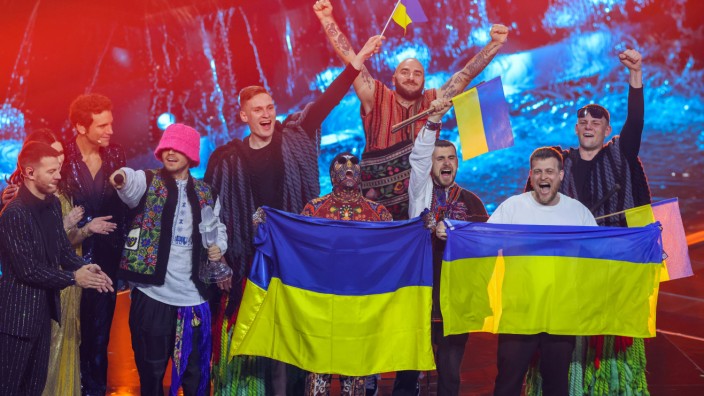 Eurovision Song Contest: Beim diesjährigen ESC-Finale in Turin holte das Kalush Orchestra mit seinem Song "Stefania" den Sieg für die Ukraine.