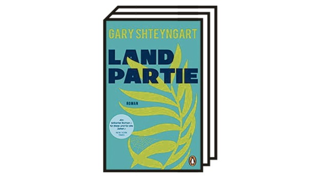 Gary Shteyngarts neuer Roman "Landpartie": Gary Shteyngart: Landpartie. Roman. Aus dem Amerikanischen von Nikolaus Stingl. Penguin Verlag, München 2022. 488 Seiten, 25 Euro.