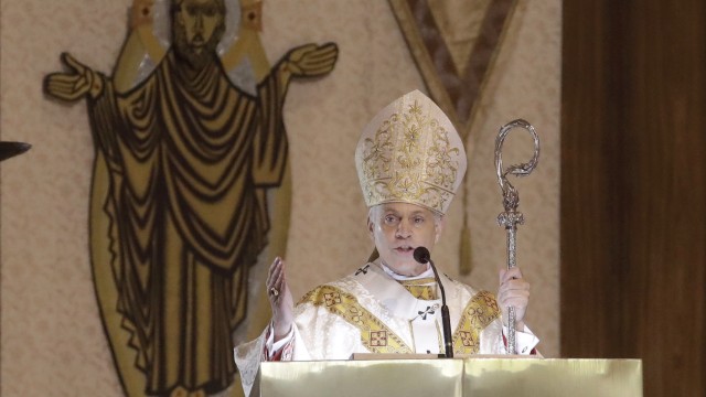 USA: Salvatore Cordileone, Erzbischof von San Francisco, bei einer Ostermesse im April 2020.
