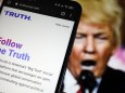 Social-Media-Plattform "Truth Social" von Donald Trump