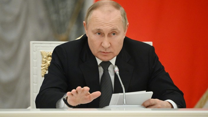 Krieg in der Ukraine: Hoher Eskalationswille: Russlands Präsident Wladimir Putin.