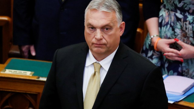 Südosteuropa: Der Ministerpräsident in Budapest und sein nordmazedonischer Ex-Kollege lagen bei der Flüchtlingspolitik auf einer Linie: Viktor Orbán.