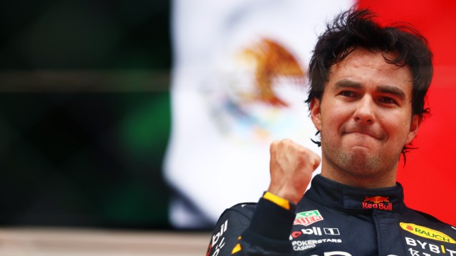 Formula 1 in Monaco: A proud winner: Sergio Perez.
