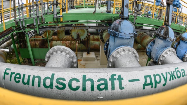 EU-Gipfel: Die "Druschba"-Pipeline ist vom Embargo ausgenommen.