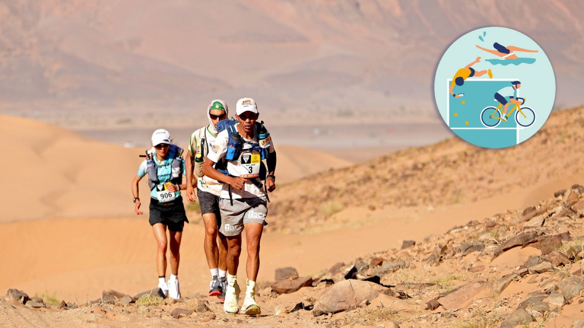 Desert Marathon Runners: "A snake bite kit is mandatory"