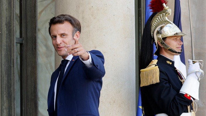 Protest in Frankreich: Schon seit Längerem hat Emmanuel Macron kein besonders gutes Verhältnis zu seinen Diplomaten - unter anderem wegen einer Personalentscheidung.