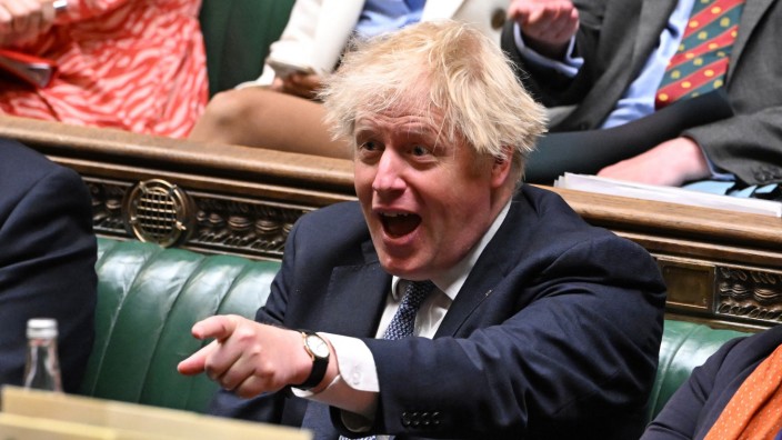 Dauerkrise: "Warum sollten wir irgendetwas von dem glauben, was Sie sagen?": Boris Johnson, hier im Unterhaus, hat das Vertrauen der Mehrheit der Briten verloren.