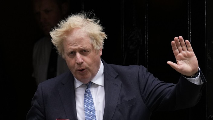 Großbritannien: Durch die "Partygate"-Affäre ist Boris Johnson gehörig unter Druck geraten.