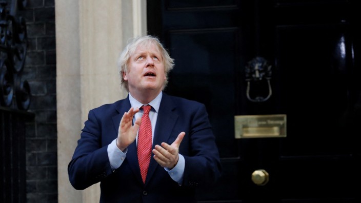 Großbritannien: Stehaufmann: Boris Johnson hält sich für den Gewinner der Vertrauensfrage.