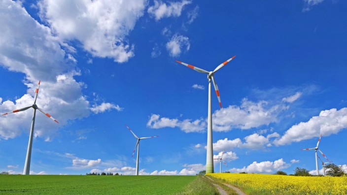 Windenergie: Windkraftanlagen auf dem Land