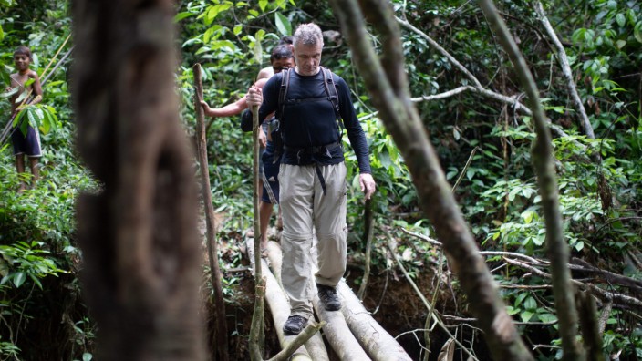 Brasilien: Der britische Journalist Dom Phillips, hier bei einer Urwald-Tour im November 2019, gilt seit Sonntag als vermisst, ebenso wie sein Begleiter Bruno Araújo Pereira.