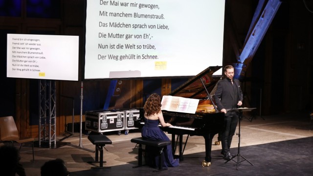 Liederabend: Feinsinnig und homogen: Bariton Ludwig Mittelhammer und die Pianistin Margarita Oganesjan bei ihrem Auftritt zum Finale des Andechser Kammermusik-Festivals.