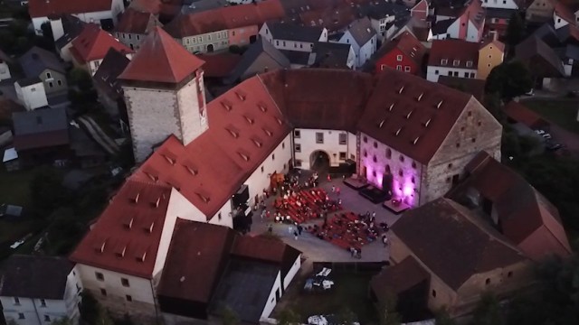 Burgfestspiele in Vilseck: Burgfestspiele Vilseck: Gespielt wird im Innenhof der Burg.