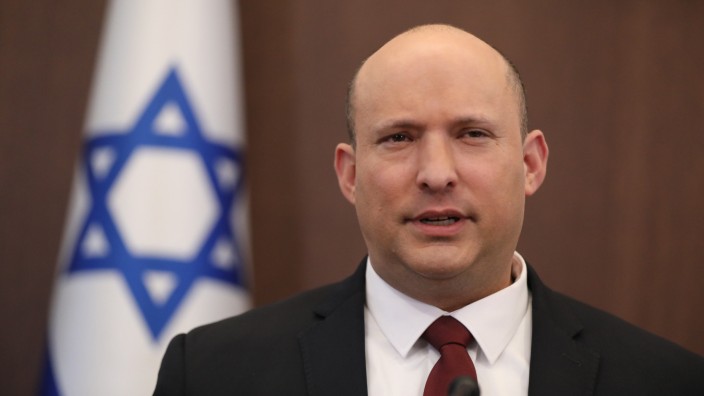 Israel: Premier Naftali Bennett während einer Kabinettssitzung