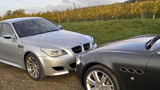Vergleich: BMW M5 und Maserati Quattroporte: Der BMW M5 fordert den Maserati Quattroporte heraus - oder umgekehrt?