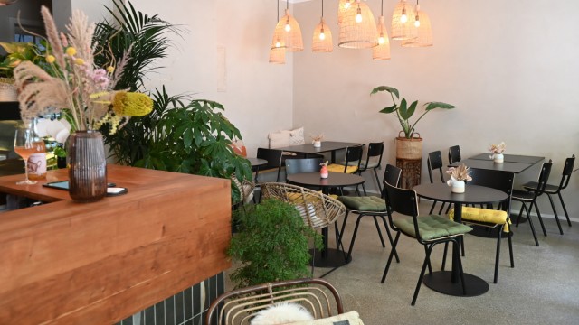 Café Benvido: Urban und trotzdem gemütlich ist die Atmosphäre in dem Schwabinger Lokal.