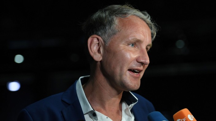 Bundesparteitag: Björn Höcke, Fraktionsvorsitzender der AfD im Thüringer Landtag.
