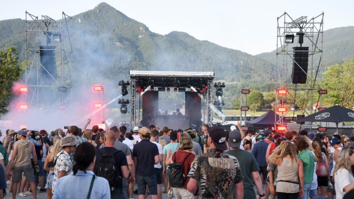 "Season of Sounds" Open Air in Lenggries: Season of Sounds Festival am Brauneck.