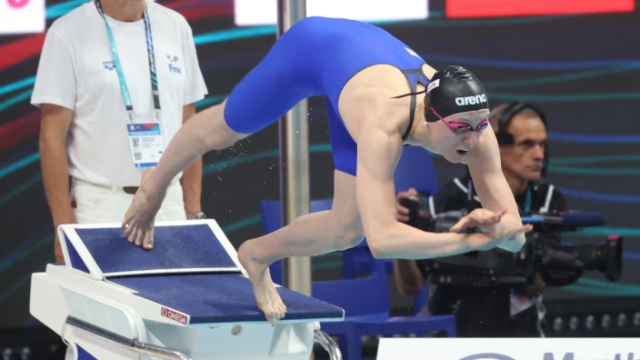 Schwimm-WM in Budapest: Isabel Gose hadert mit ihrem guten fünften WM-Platz - und steht damit auch für die neuen Ansprüche des DSV-Teams.