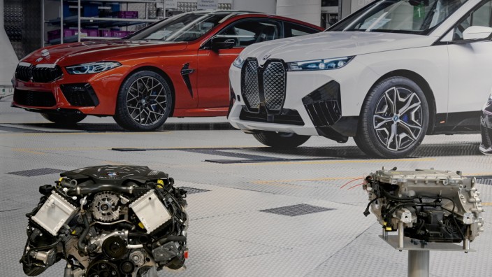 BMW: Elektromotor des iX im Vergleich zu einem Verbrennungsmotor