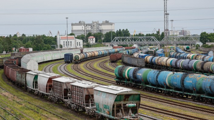 Litauen: Güterzüge in Kaliningrad. Litauen reguliert den Bahntransit in die Stadt.