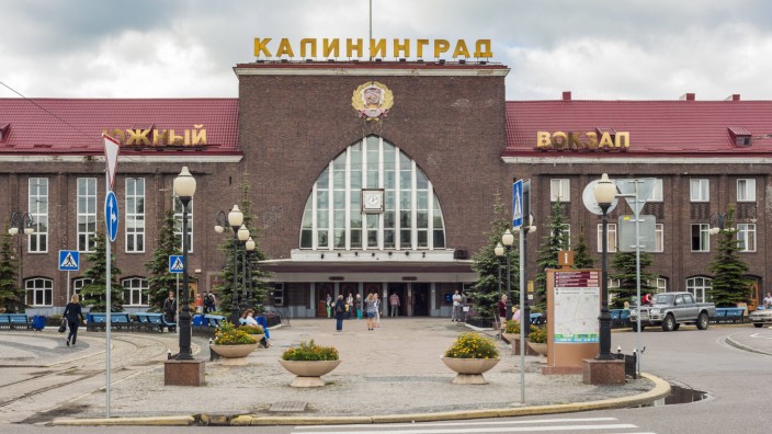 Südbahnhof Baltischer Rajon Kaliningrad Oblast Kaliningrad Russland Europa iblhwo03969531 jpg