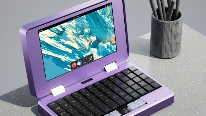 Technik: Der neue Pocket-Reform von MNT ist ein nur 7-Zoll-großes Open-Source-Laptop.