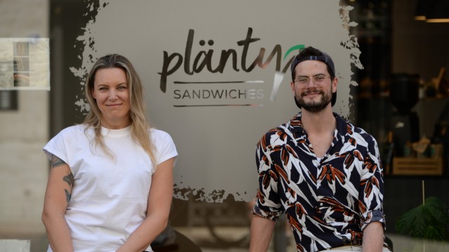 Plänty Sandwiches: Die Betreiber des Plänty sind Tina Gumpp und Alexander Mehl.