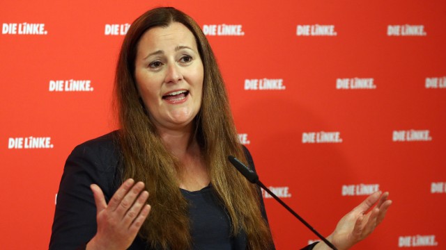 Parteitag der Linken: Die Favoritin: Linken-Vorsitzende Janine Wissler.