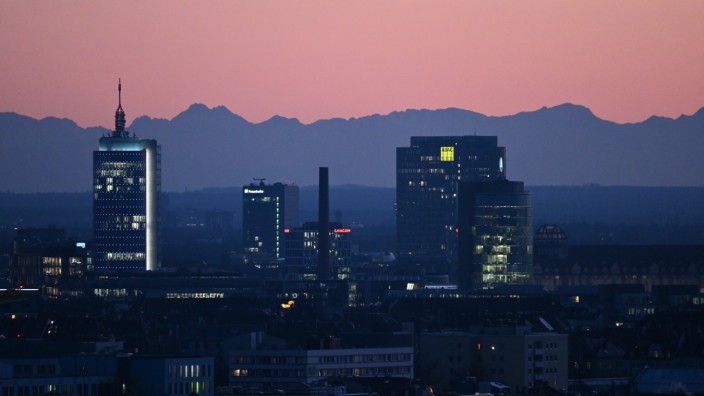Hochhausgegner: Die Münchner Skyline soll nach dem Willen der Hochhausgegner in Zukunft keinen Zuwachs bekommen.