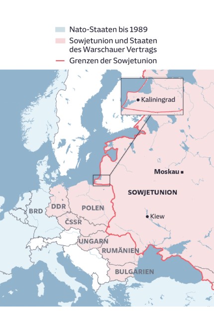 Litauen und Russland: Bis 1990 lag Kaliningrad mitten im Einflussgebiet Moskaus.