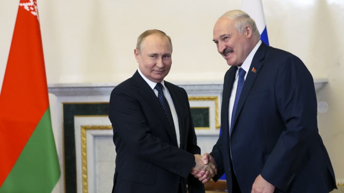 Russland: Russlands Präsident Wladimir Putin und sein Kollege aus Belarus, Alexander Lukaschenko, sind sich über die Modalitäten der Stationierung taktischer Atomwaffen einig.