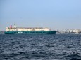 Gas: LNG-Transportschiff vor Dakar im Senegal