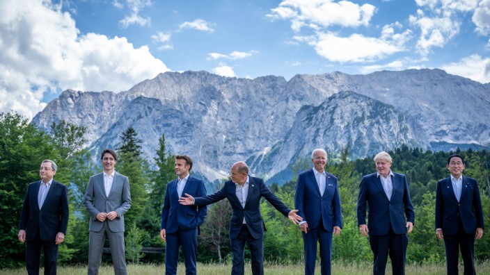G7-Gipfel 2022 - Gruppenfoto