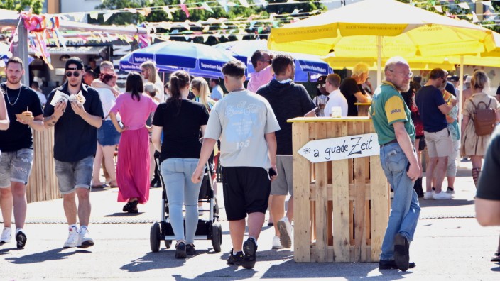 Fürstenfeldbruck: Trotz des guten Wetters und etwa 28 000 Besuchern hat sich das Foodtruck-Festival 2022 für die Veranstalter nicht gerechnet.