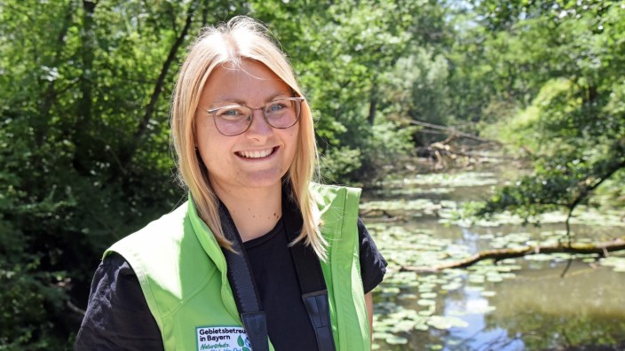 Gebietsbetreuung: Die aktuelle Gebietsbetreuerin im Ampertal ist die 29-jährige Biologin Katharina Platzdasch.