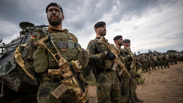Nato: Bundeswehr-Soldaten in Litauen